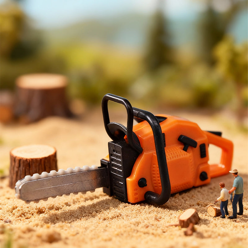 🔥Stilvolles Miniatur-Kettensägenmodell