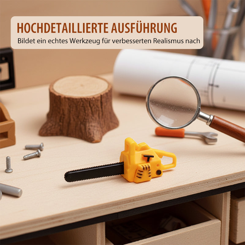 🔥Stilvolles Miniatur-Kettensägenmodell