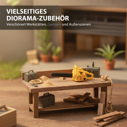 🔥Stilvolles Miniatur-Kettensägenmodell