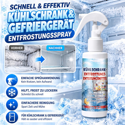 🏆 40 % RABATT – Nur für kurze Zeit | ❄️ Kühlschrank- & Gefrierfach-Enteisungsspray – Schnell wirkende Formel zur raschen Entfernung von Reif und Eis