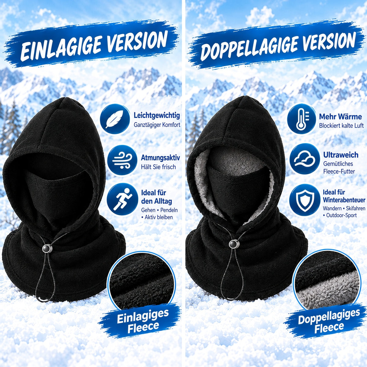 50 % RABATT | ❄️🔥 Winter-Sturmhaube 🧣 – 3-in-1-Wärmeschutz für Gesicht und Hals im Alltag | Dein Must-have für kalte Tage zum kleinen Preis