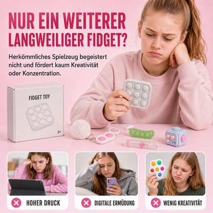 🎁DIY-Bausatz für ein „Fried Ice“-Squishy-Spielzeug mit Katzenkrallen-Motiv für Kinder