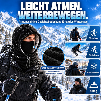 50 % RABATT | ❄️🔥 Winter-Sturmhaube 🧣 – 3-in-1-Wärmeschutz für Gesicht und Hals im Alltag | Dein Must-have für kalte Tage zum kleinen Preis