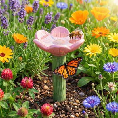 ⏰Nur für kurze Zeit 50 % Rabatt🐝Blumenförmige Bienen-Tränke💧