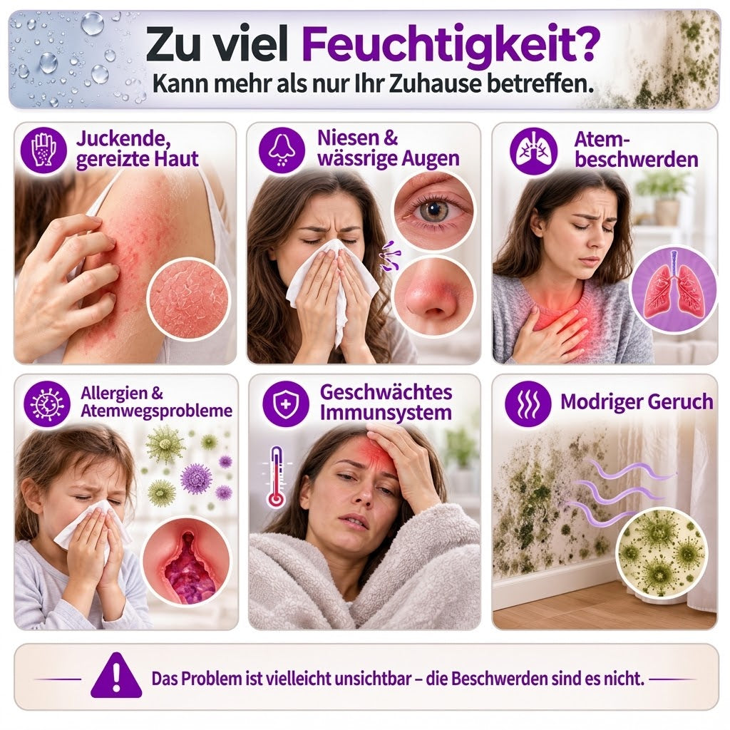 🔥 50% Rabatt  ⏰ Wiederverwendbarer Luftentfeuchter – Tragbarer Feuchtigkeitsabsorber für Zuhause, Kleiderschrank & Badezimmer