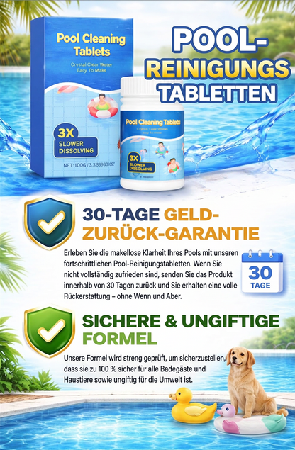 🏊‍♂️ Pool-Reinigungstabletten für kristallklares Wasser