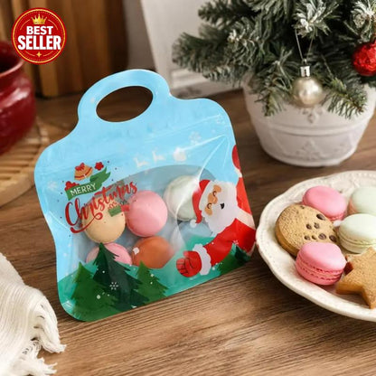 💖 NUR HEUTE: 50 % RABATT! 🎁 Einfach befüllen, einfach verschließen – Weihnachtliche selbstverschließende Geschenktüten mit Weihnachtsmann- & Schneemann-Motiv 🎄 Ideal für Plätzchen, Schokolade & kleine Geschenke 🎅⛄