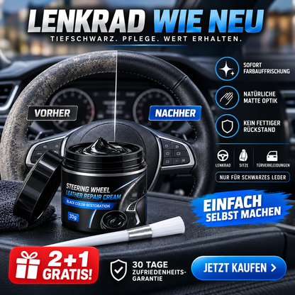 🔧🛞 Lenkrad-Reparaturcreme – Kratzer & Abnutzung verschwinden – ohne Werkstatt! ✨