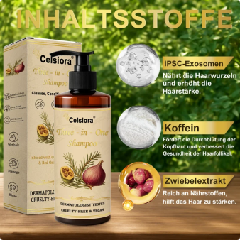80%off ✅ CELSIORA® Revitalisierendes 3-in-1-Shampoo