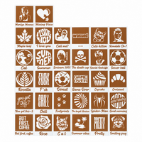 30 Random Stencils