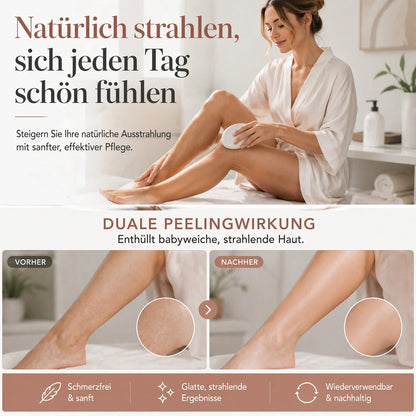 🥳2026 TOP-SELLER🥳💎Ergonomisches Haarentfernungsgerät mit Schutzhülle✨ Kristall-Haarentferner 🪒 Glatte Haut ohne Rasierer! ✨