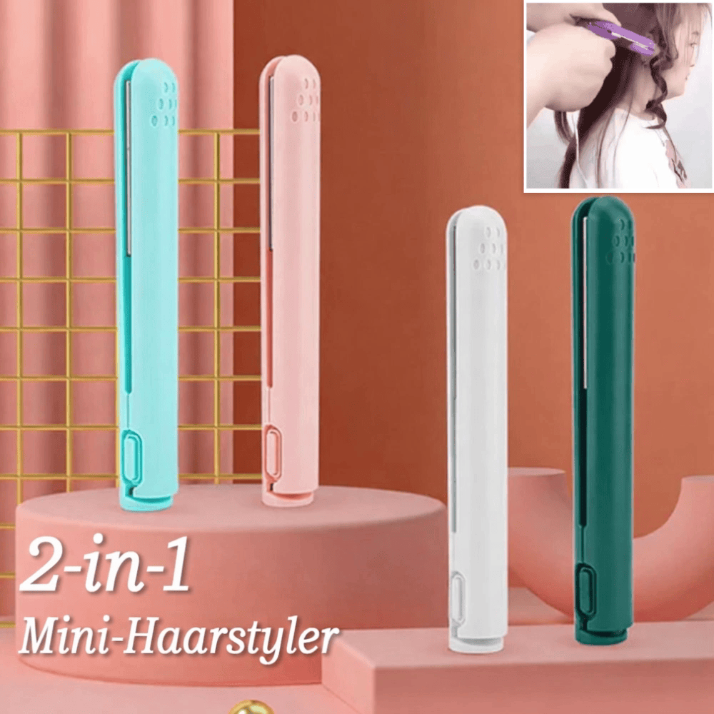 🌈2-in-1 Mini Lockenstab 🎁