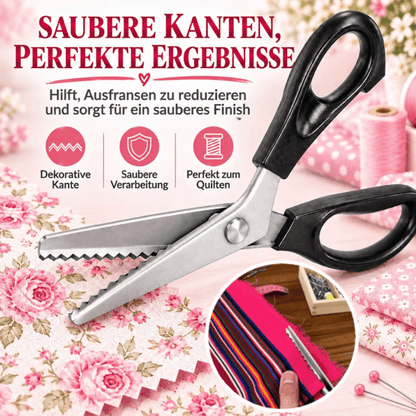 upsell ✂️ 2er Set Stoffscheren für kreative Kleidung – Fransen entfernen, Kanten veredeln & alte Kleidung neu gestalten