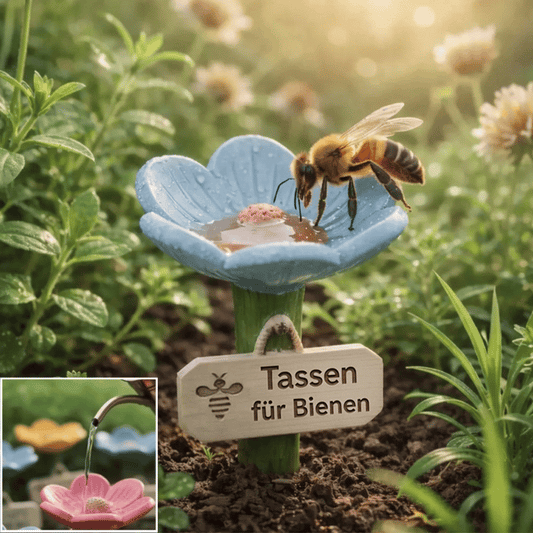 ⏰Nur für kurze Zeit 50 % Rabatt🐝Blumenförmige Bienen-Tränke💧
