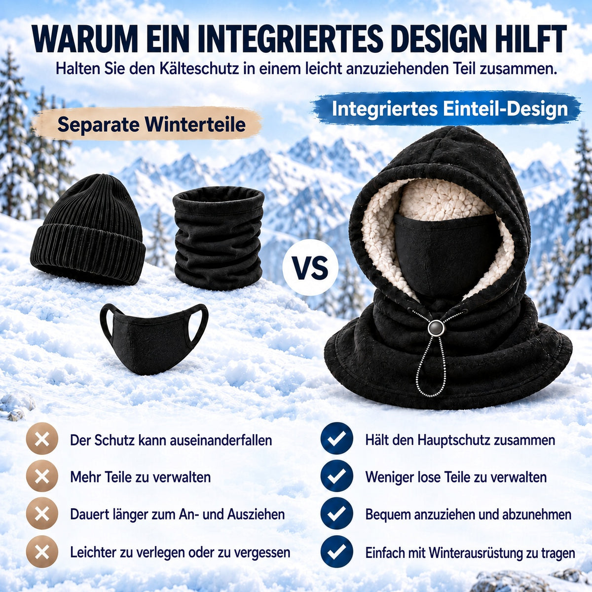 50 % RABATT | ❄️🔥 Winter-Sturmhaube 🧣 – 3-in-1-Wärmeschutz für Gesicht und Hals im Alltag | Dein Must-have für kalte Tage zum kleinen Preis