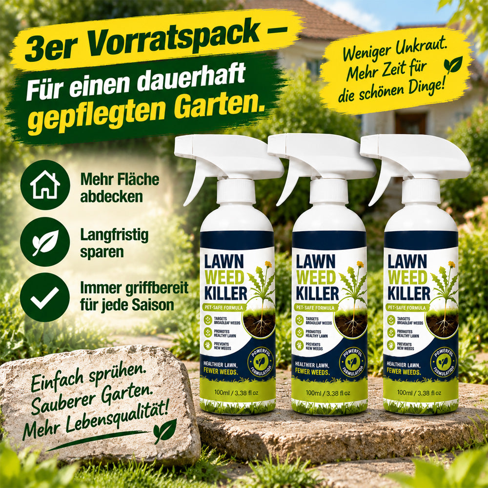 ♻️50 % RABATT 🌿 Unkraut-Stop – 🔥Stark gegen Unkraut & hemmt neues Wachstum | Für Garten, Wege & Hof ⚡