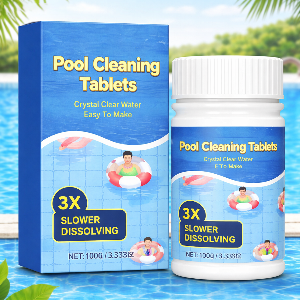 🏊‍♂️ Pool-Reinigungstabletten für kristallklares Wasser