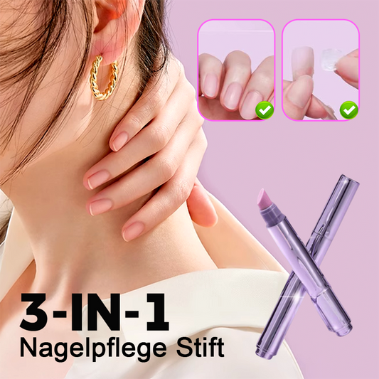 🔥✨Für begrenzte Zeit zum halben Preis 💜2025 Neuer und verbesserter 3-in-1-Nagelpflegestift.