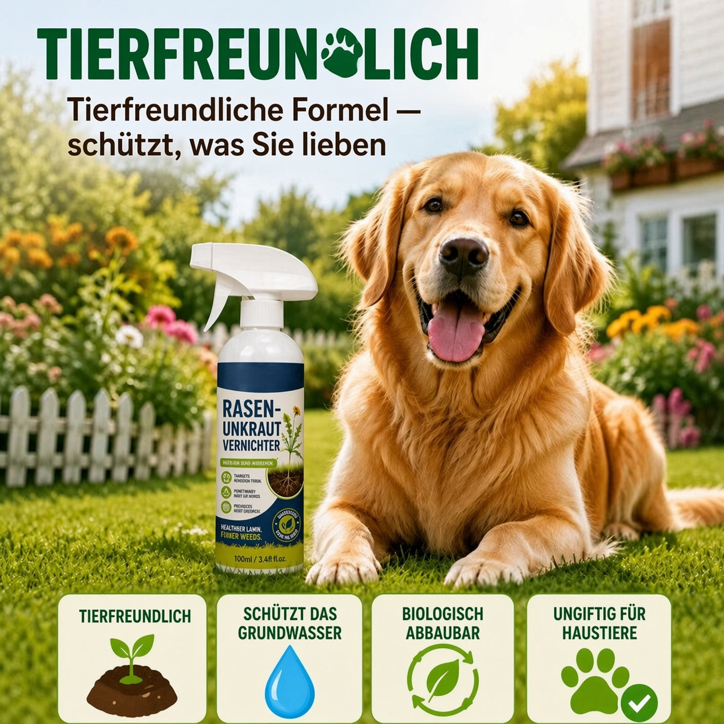 ♻️50 % RABATT 🌿 Unkraut-Stop – 🔥Stark gegen Unkraut & hemmt neues Wachstum | Für Garten, Wege & Hof ⚡