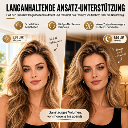 🎉🎉 50 % RABATT | NUR FÜR KURZE ZEIT!  Fluffy Hair Shaping Spray – Haarspray mit lang anhaltendem Pfirsichduft für mehr Volumen und perfekten Halt den ganzen Tag.