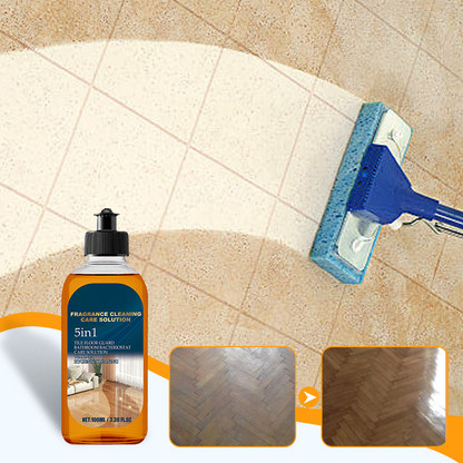 upsell Schnelltrocknender Bodenreiniger - Entfernt Flecken mit Lang anhaltendem Duft und Bakterienschutz 🌟🚿