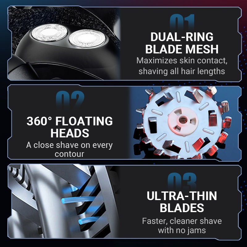 🖤Black Friday 74% Rabatt 💥💥Tragbarer multifunktionaler Elektrorasierer