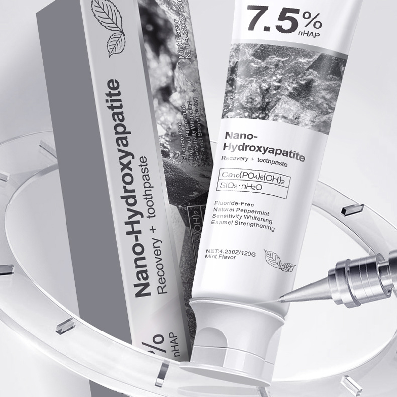 🦷🦷 Regenerierende Zahnpasta mit 7,5 % Nano-Hydroxylapatit ☁️☁️ Tiefenreinigung · Schnelle Aufhellung · Zahnschmelz-Reparatur