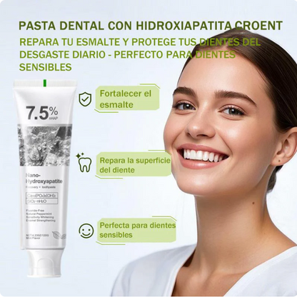 🦷🦷 Regenerierende Zahnpasta mit 7,5 % Nano-Hydroxylapatit ☁️☁️ Tiefenreinigung · Schnelle Aufhellung · Zahnschmelz-Reparatur