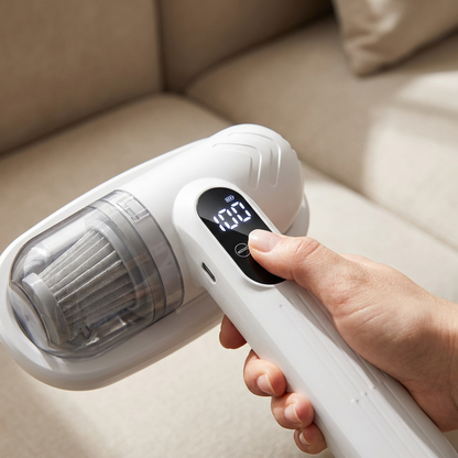 upsell 60%off😱Komplett aufgerüstet🛏️Über 500.000 Stück verkauft!💝Bettstaubsauger mit UV-C-Licht – Klopfen + Saugen + UV in einem!💥🔦 -Remifa®
