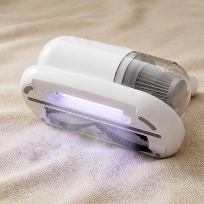 upsell 60%off😱Komplett aufgerüstet🛏️Über 500.000 Stück verkauft!💝Bettstaubsauger mit UV-C-Licht – Klopfen + Saugen + UV in einem!💥🔦 -Remifa®