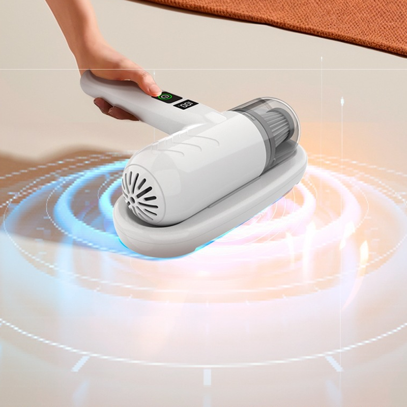 upsell 60%off😱Komplett aufgerüstet🛏️Über 500.000 Stück verkauft!💝Bettstaubsauger mit UV-C-Licht – Klopfen + Saugen + UV in einem!💥🔦 -Remifa®