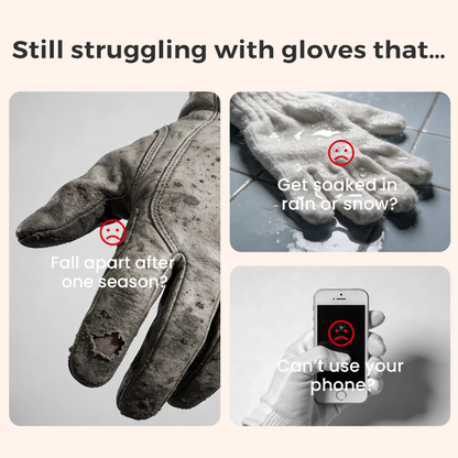 Unisex-Windschutz-Handschuhe mit Heizfunktion und Touchscreen-Funktion