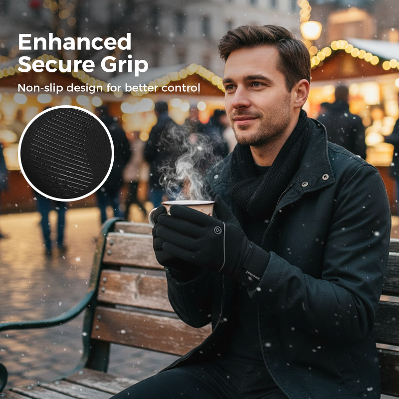 Unisex-Windschutz-Handschuhe mit Heizfunktion und Touchscreen-Funktion