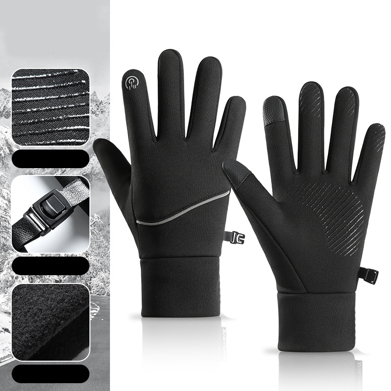 Unisex-Windschutz-Handschuhe mit Heizfunktion und Touchscreen-Funktion