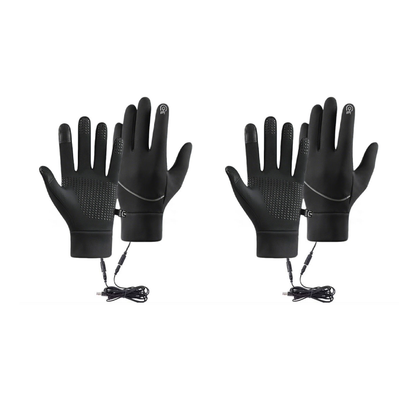 Unisex-Windschutz-Handschuhe mit Heizfunktion und Touchscreen-Funktion