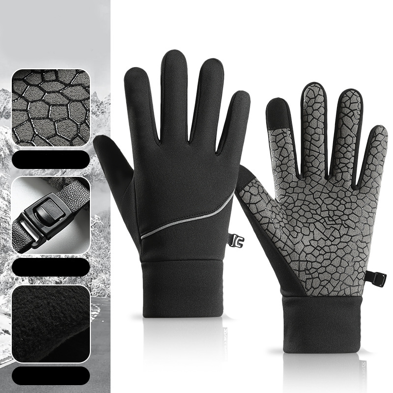 Unisex-Windschutz-Handschuhe mit Heizfunktion und Touchscreen-Funktion