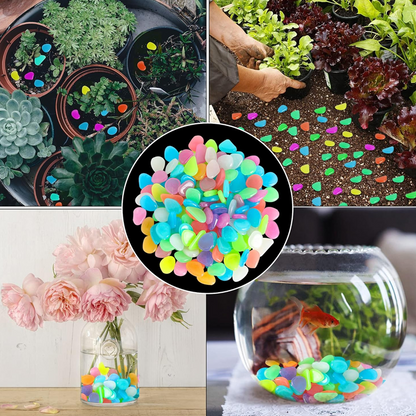 🔥1000 kaufen, 1000 gratis dazu🔥Leuchtende Steine für Garten- und Wohnkultur