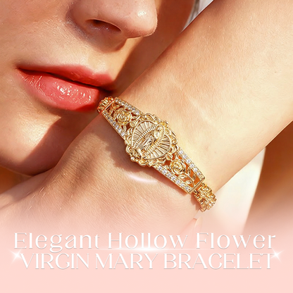⏳ NUR FÜR KURZE ZEIT ⏰ Maria-Armband, filigranes Blumendesign – Perfekt zu jedem Outfit & als Geschenk ✨