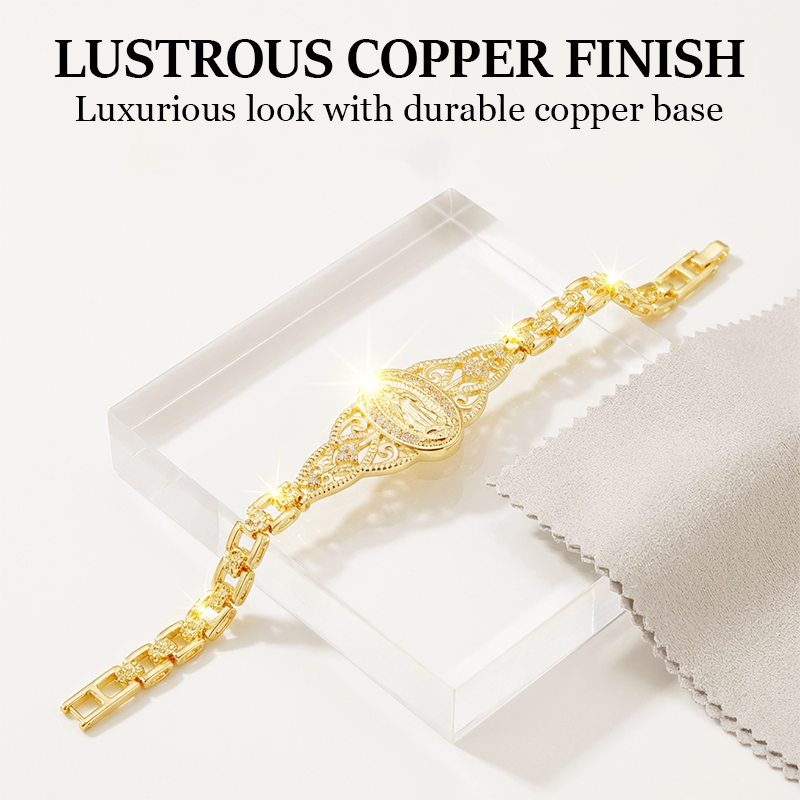 ⏳ NUR FÜR KURZE ZEIT ⏰ Maria-Armband, filigranes Blumendesign – Perfekt zu jedem Outfit & als Geschenk ✨