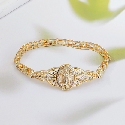 ⏳ NUR FÜR KURZE ZEIT ⏰ Maria-Armband, filigranes Blumendesign – Perfekt zu jedem Outfit & als Geschenk ✨
