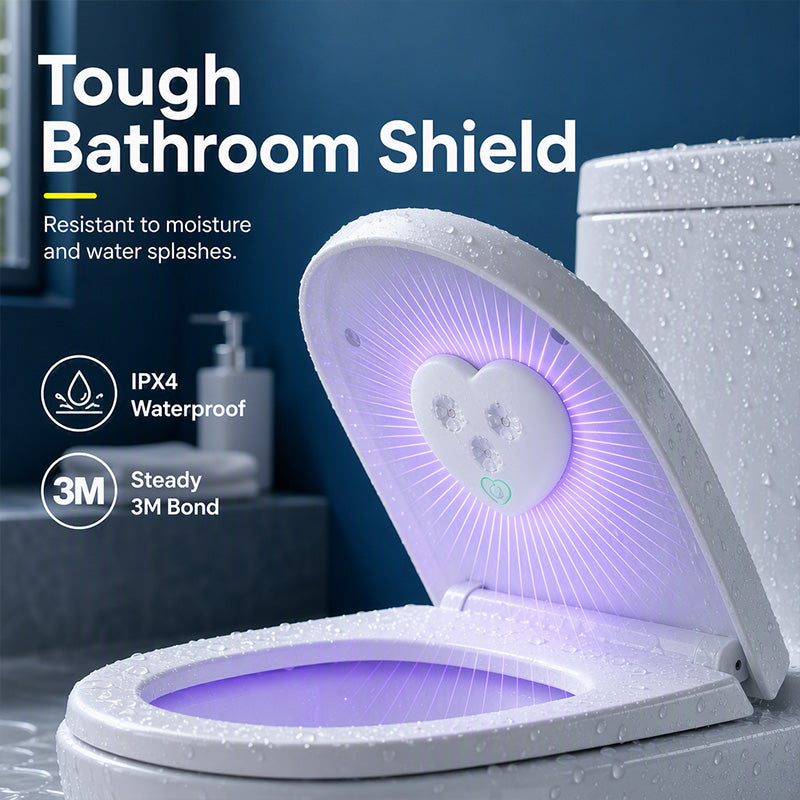 💜Intelligente UV-C-Toiletten-Desinfektionslampe｜UV-Desinfektion, Geruchsbeseitigung und hygienische Sauberkeit für Toilette und Badezimmer✨