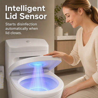 💜Intelligente UV-C-Toiletten-Desinfektionslampe｜UV-Desinfektion, Geruchsbeseitigung und hygienische Sauberkeit für Toilette und Badezimmer✨