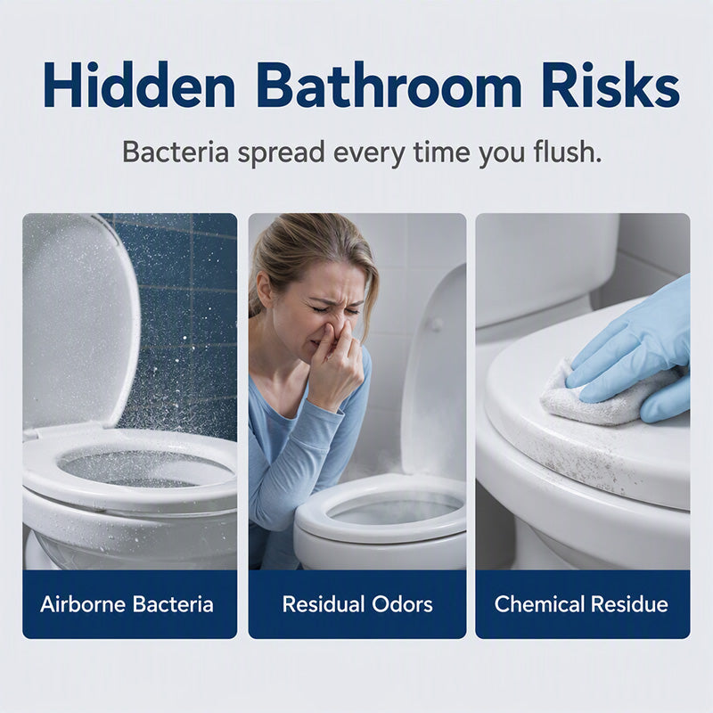 💜Intelligente UV-C-Toiletten-Desinfektionslampe｜UV-Desinfektion, Geruchsbeseitigung und hygienische Sauberkeit für Toilette und Badezimmer✨