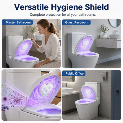 💜Intelligente UV-C-Toiletten-Desinfektionslampe｜UV-Desinfektion, Geruchsbeseitigung und hygienische Sauberkeit für Toilette und Badezimmer✨