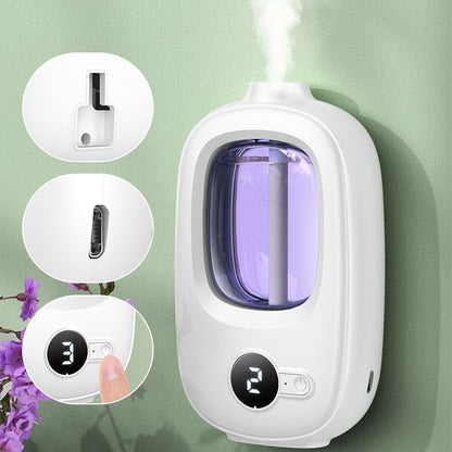📢📢50 % RABATT! ⏰🎶Kabelloser Aroma-Diffusor mit Sandelholzduft – 4 Timer, leiser Betrieb & elegantes Dufterlebnis🌿💡