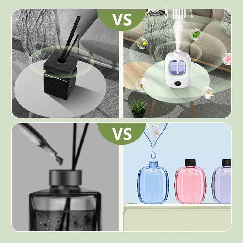 📢📢50 % RABATT! ⏰🎶Kabelloser Aroma-Diffusor mit Sandelholzduft – 4 Timer, leiser Betrieb & elegantes Dufterlebnis🌿💡