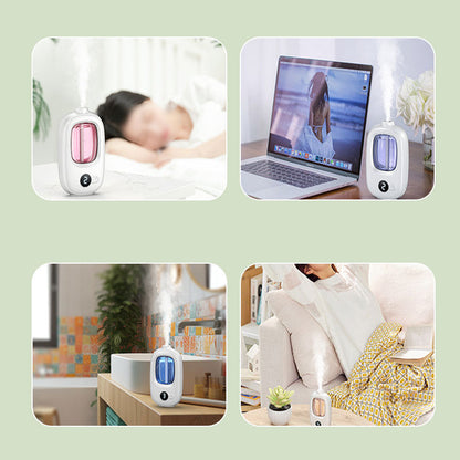 📢📢50 % RABATT! ⏰🎶Kabelloser Aroma-Diffusor mit Sandelholzduft – 4 Timer, leiser Betrieb & elegantes Dufterlebnis🌿💡