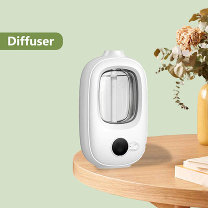 📢📢50 % RABATT! ⏰🎶Kabelloser Aroma-Diffusor mit Sandelholzduft – 4 Timer, leiser Betrieb & elegantes Dufterlebnis🌿💡