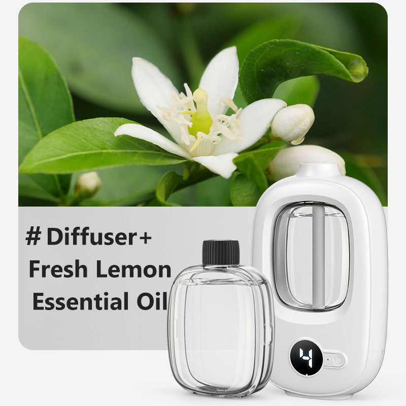 📢📢50 % RABATT! ⏰🎶Kabelloser Aroma-Diffusor mit Sandelholzduft – 4 Timer, leiser Betrieb & elegantes Dufterlebnis🌿💡