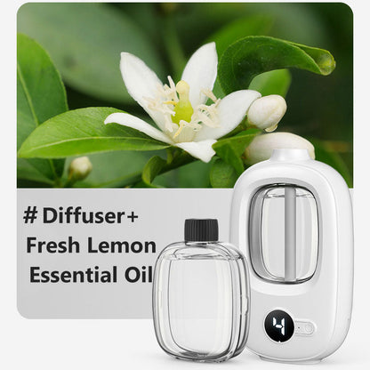 📢📢50 % RABATT! ⏰🎶Kabelloser Aroma-Diffusor mit Sandelholzduft – 4 Timer, leiser Betrieb & elegantes Dufterlebnis🌿💡